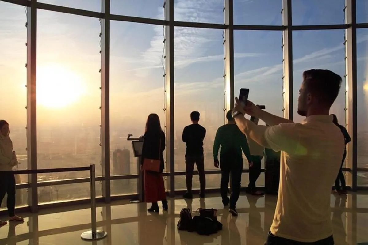 Image 2 of Burj Khalifa And Dubai Mall Aquarium Tickets With Transfer