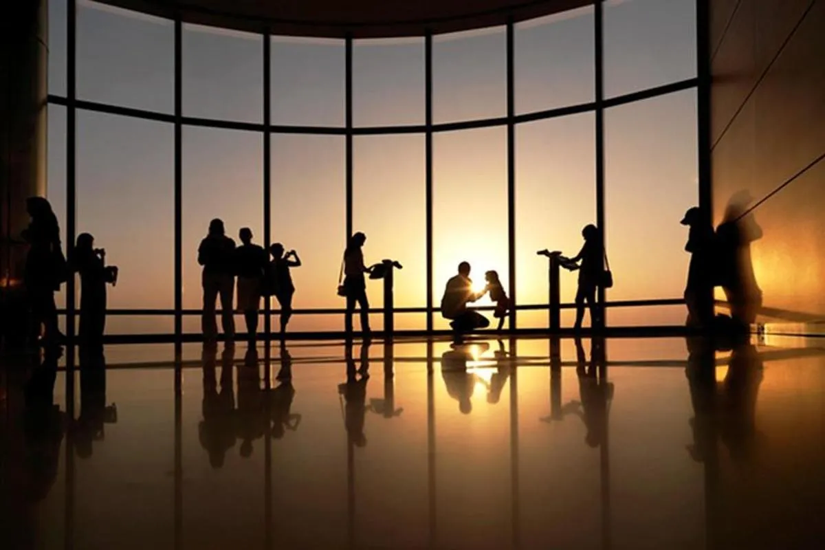Image 0 of Burj Khalifa: At the Top Level 124 Sunrise with Morning Treats at The Café