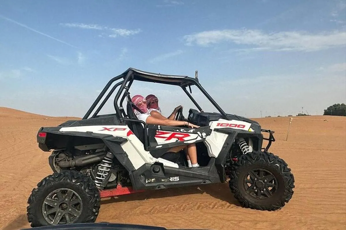 Combo:Deluxe Desert Safari with dinner + ATV self-drive/Quad Bike