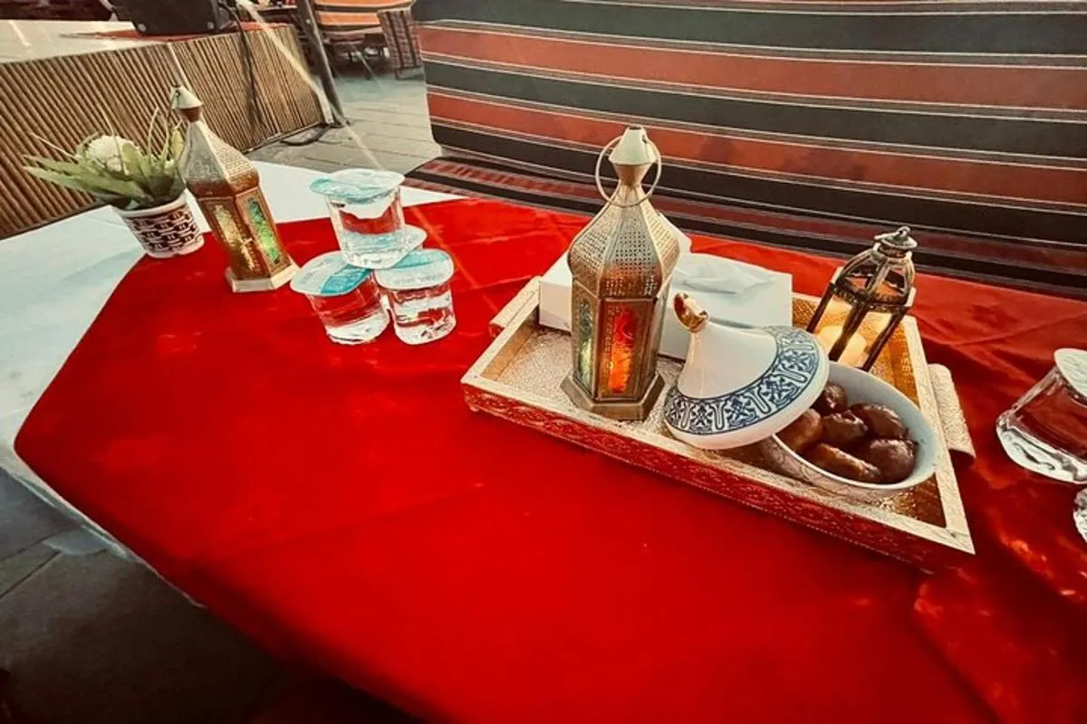 Image 5 of Deluxe Sunset Desert Safari: SandSurfing, Camel Ride & BBQ dinner