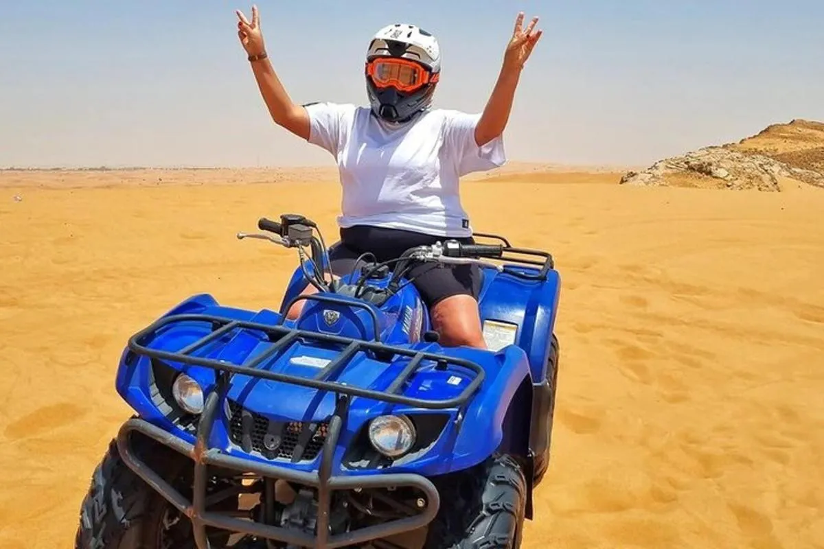 Image 3 of Desert Quad Bike Adventure Dubai with Free Pickup from Hotel