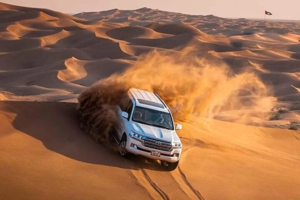 Image 1 of Desert Safari, 60-Min Self-drive ATV, Camel ride, Shows, Dinner