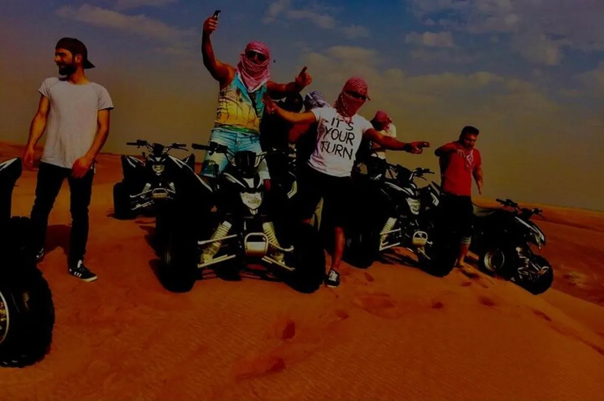 Image 6 of Desert Safari, 60-Min Self-drive ATV, Camel ride, Shows, Dinner