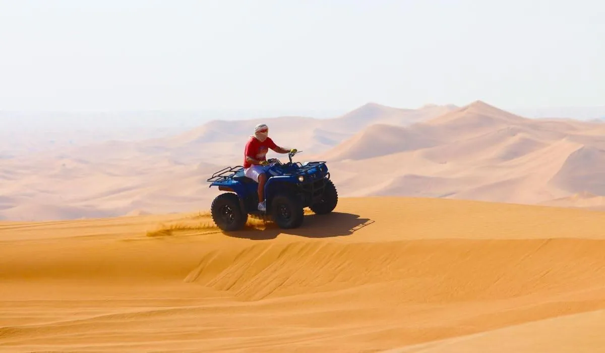 Image 1 of Desert Safari Experience and Palm Jumeirah Visit