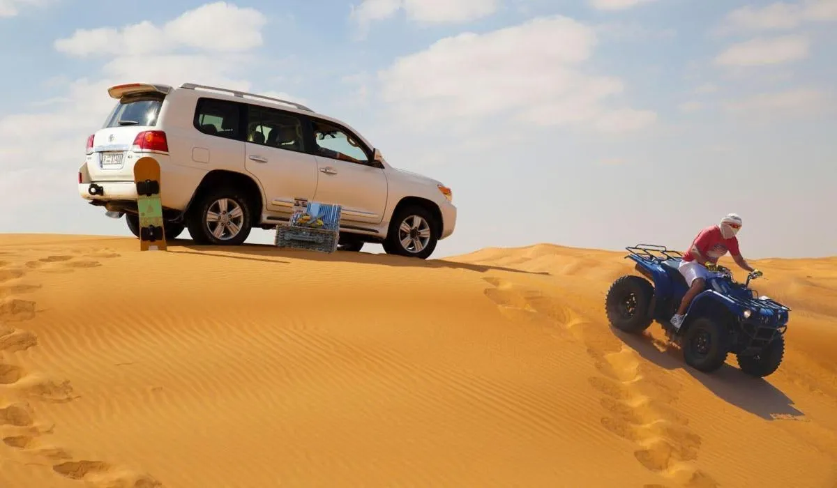 Image 4 of Desert Safari Experience and Palm Jumeirah Visit