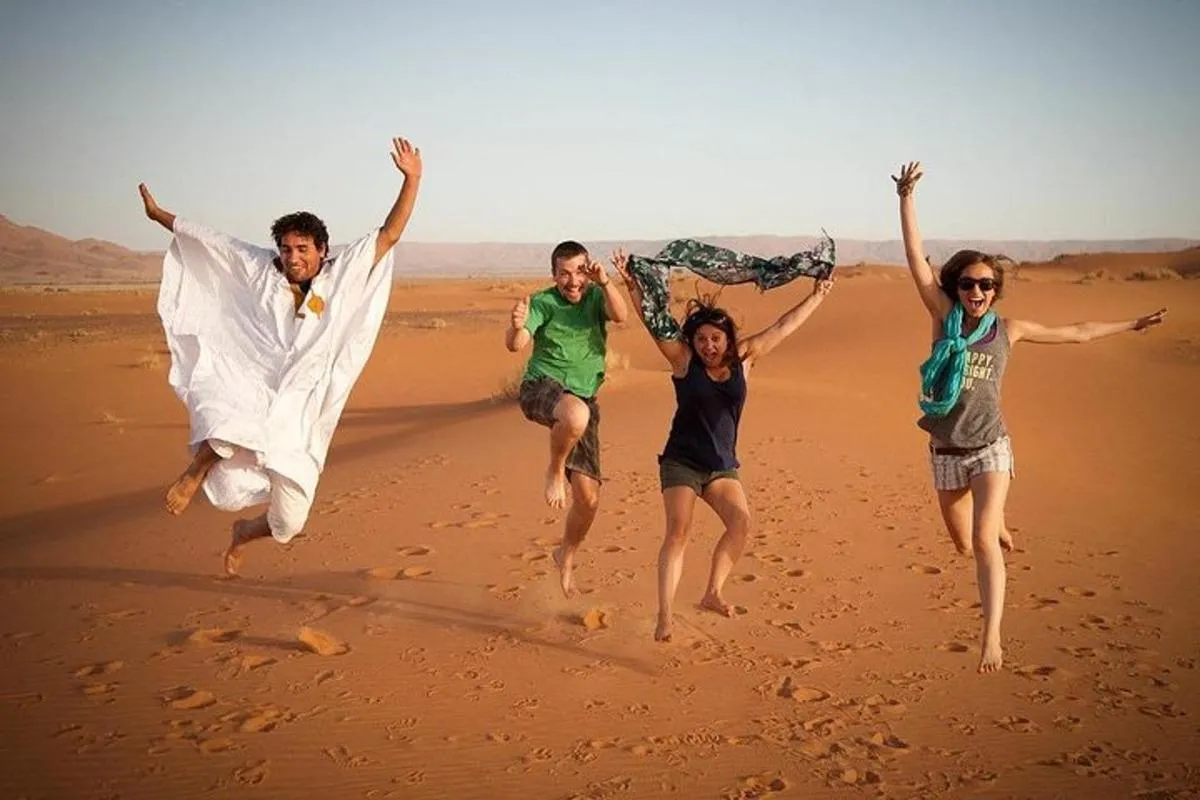 Image 2 of Desert Safari Private Camel Ride & Sandboarding