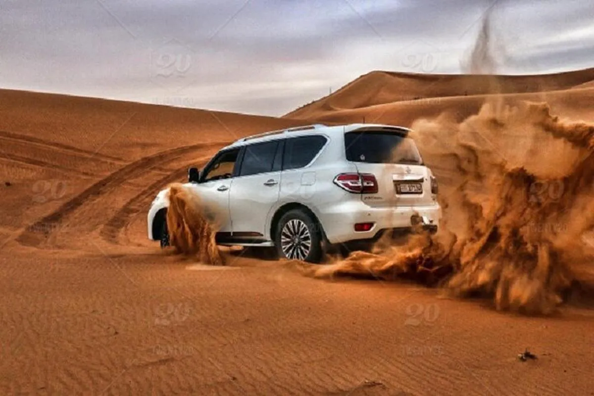 Image 4 of Desert Safari Private Camel Ride & Sandboarding