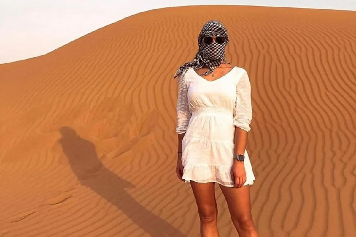 Image 6 of Desert Safari Red Dunes with Camel Ride, Sandboard, BBQ and Shows