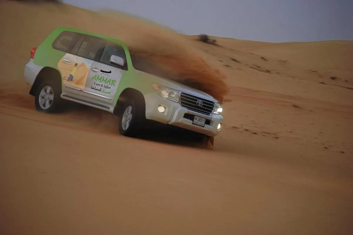 Image 2 of Desert Safari Tour, Quad Bike with BBQ Dinner & Show from Dubai