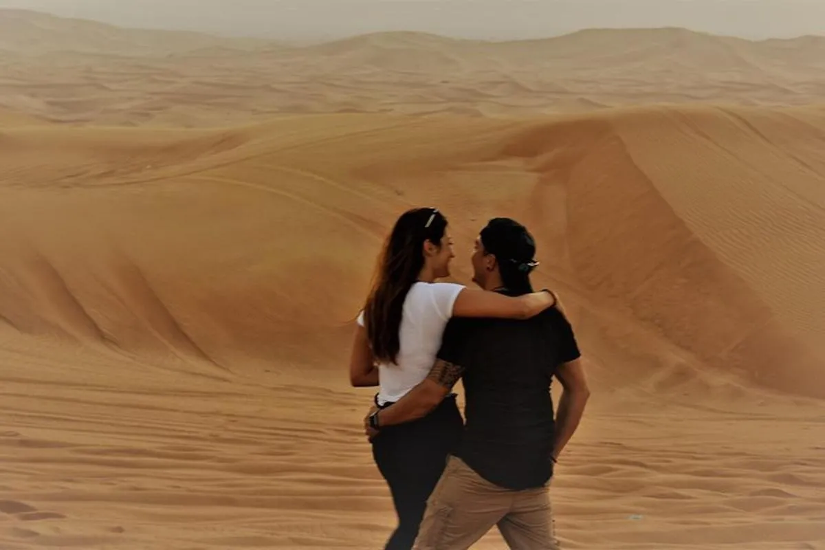Image 5 of Desert Safari Tour, Quad Bike with BBQ Dinner & Show from Dubai