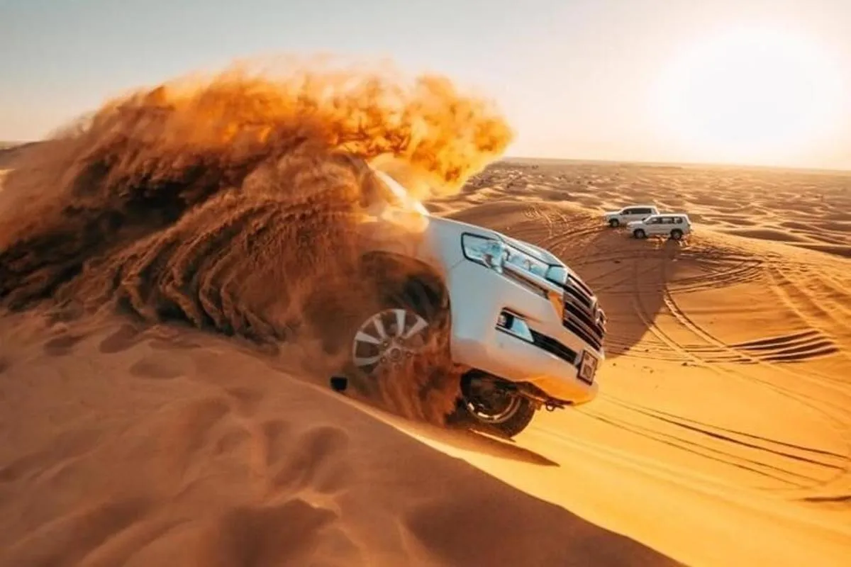 Image 5 of Desert Thrills: Evening Safari with Quad Bike & Camp Activities