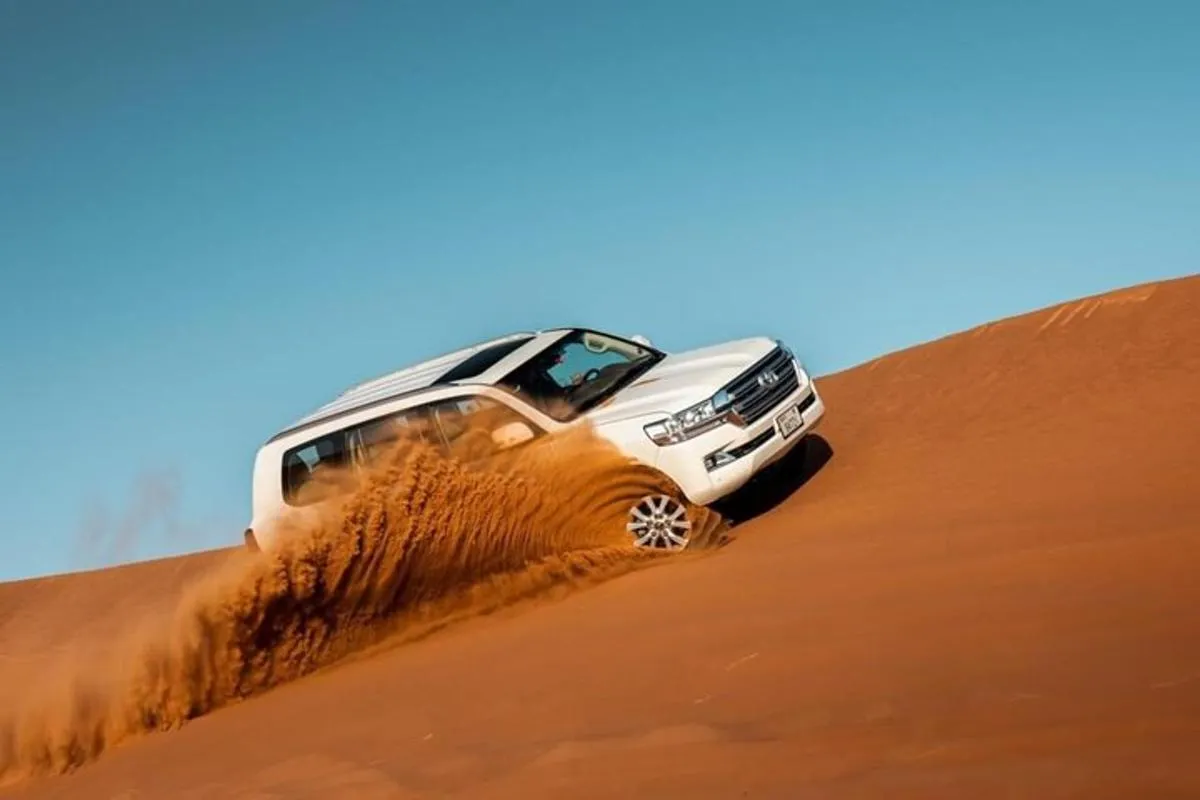 Image 6 of Desert Thrills: Evening Safari with Quad Bike & Camp Activities
