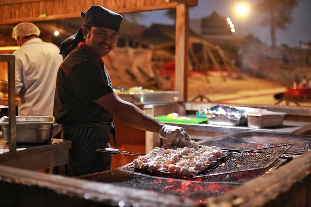 Image 1 of Dine in the Desert Dinner Experience at Bedouin Oasis – Ras al Khaimah