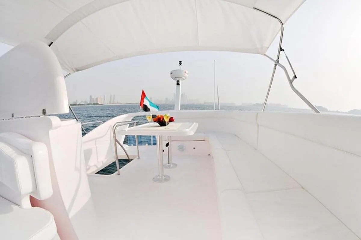 Image 2 of Dubai 3 Hour Private Luxury Yacht Charter with Jet Ski Option