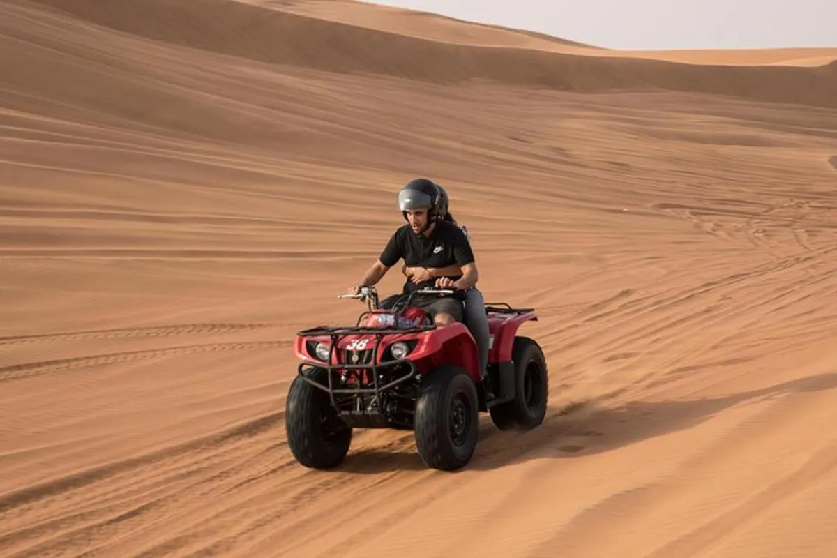 Image 2 of Dubai: Adventure Quad Bike Safari, Camel Ride & Refreshments