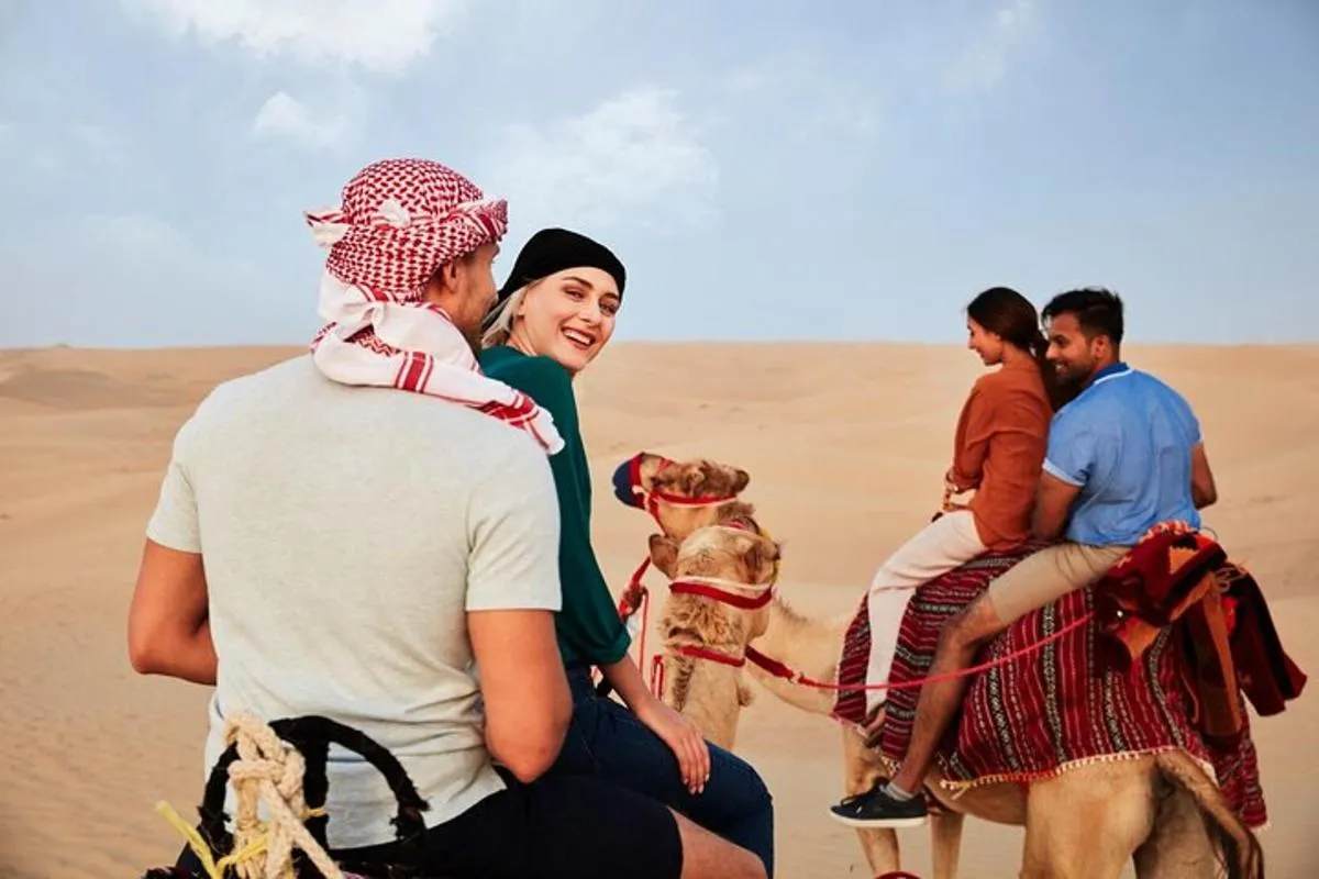 Image 0 of Dubai: Camel Caravan, Bedouin Breakfast with Al Marmoom Oasis