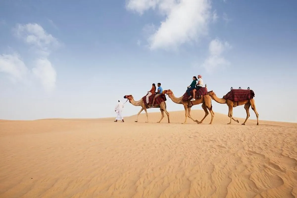 Image 1 of Dubai: Camel Caravan, Bedouin Breakfast with Al Marmoom Oasis