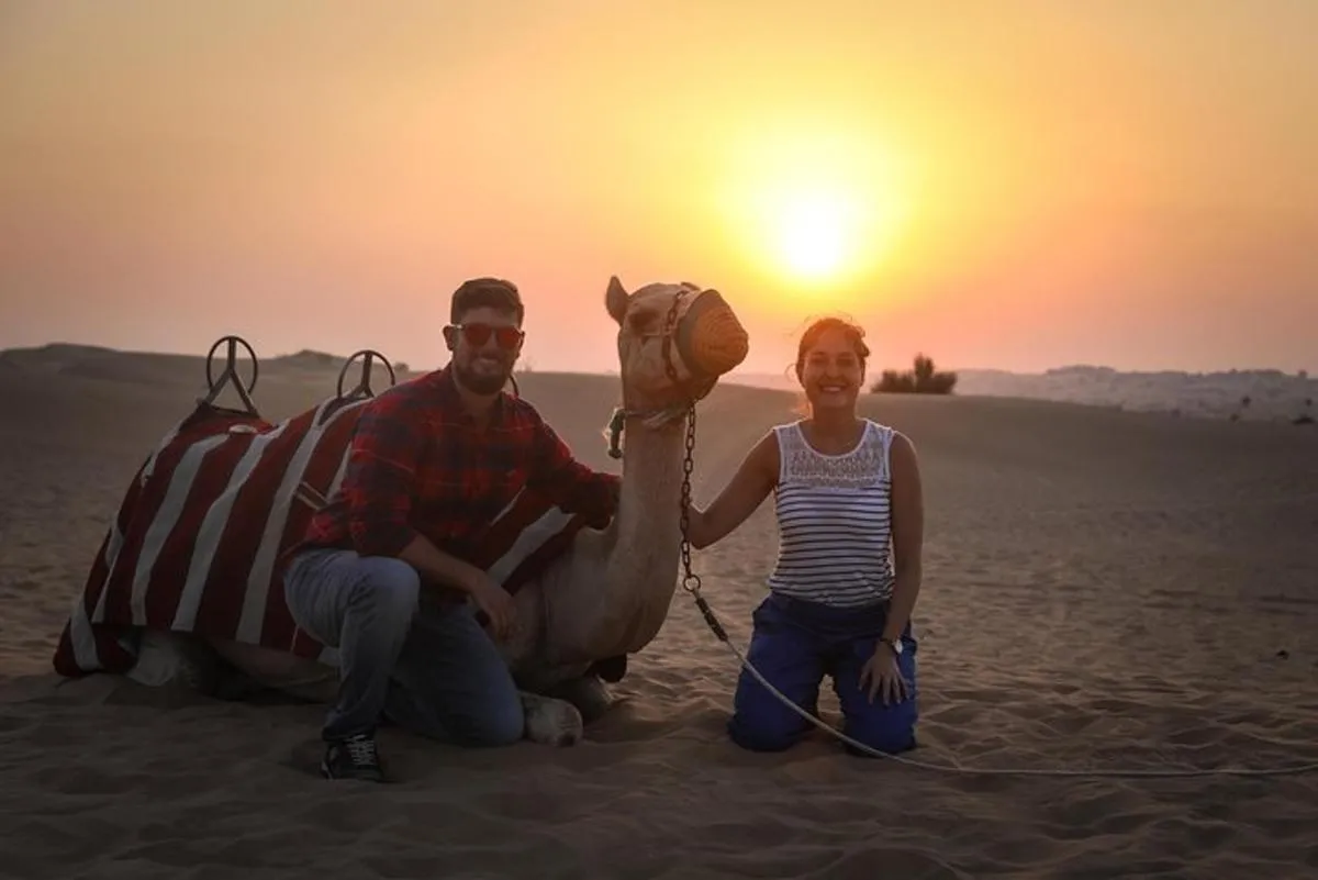 Image 0 of Dubai: Camel Safari & Horse Ride with Al Khayma Camp BBQ Dinner