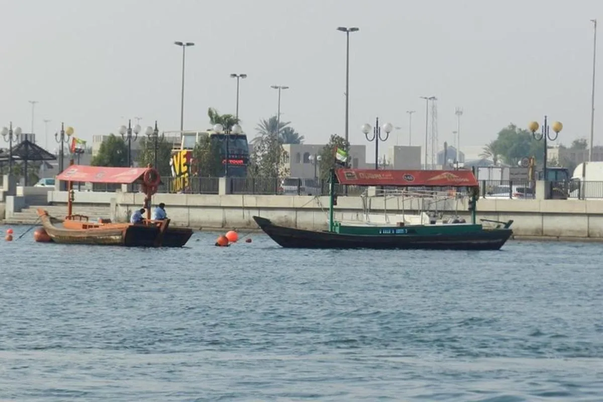 Image 1 of Dubai City Tour: Old & New Dubai Abra Ride, Palm Island, Souks