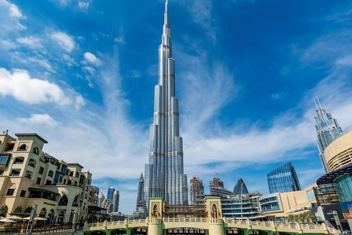 Image 1 of Dubai City Tour with Burj Khalifa at the top entry