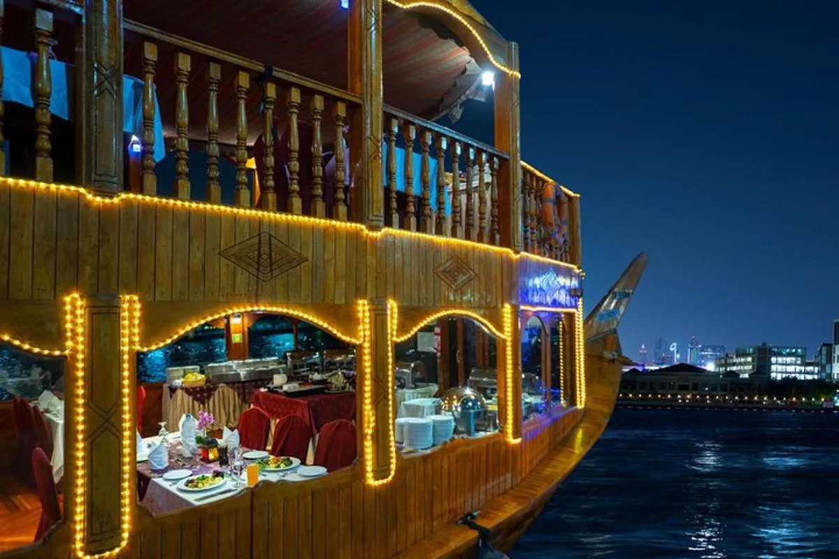 Image 5 of Dubai Creek Dhow cruise Dinner with transfers