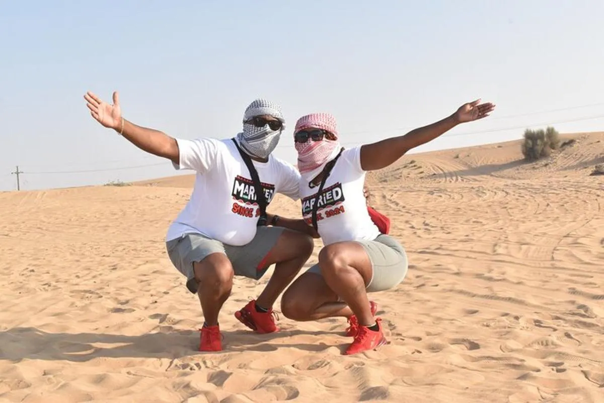 Image 2 of Dubai Desert 4×4 Dune Bashing, Self-Ride 30min ATV Quad, Camel Ride,Shows,Dinner