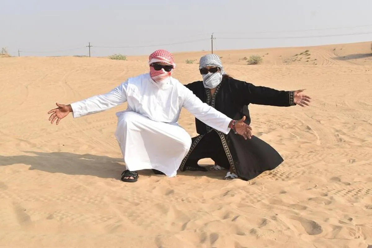 Image 3 of Dubai Desert 4×4 Dune Bashing, Self-Ride 30min ATV Quad, Camel Ride,Shows,Dinner