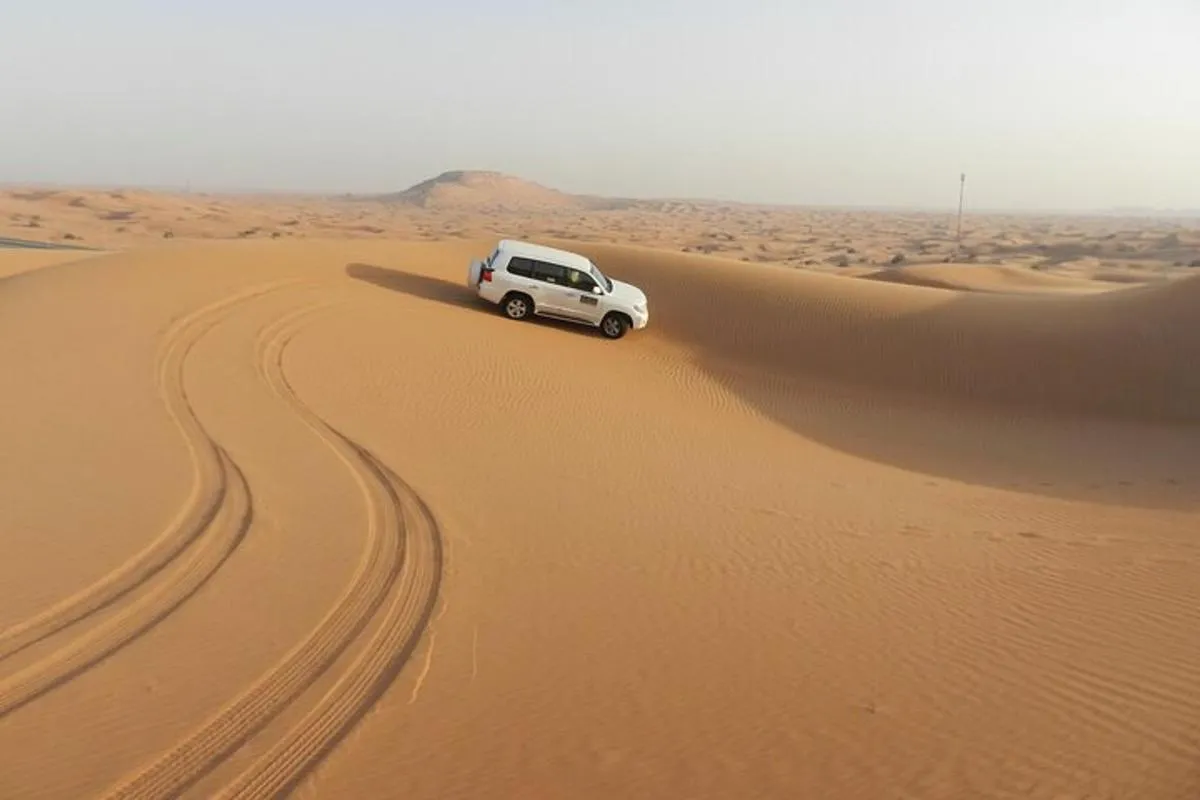 Image 6 of Dubai Desert 4×4 Dune Bashing, Self-Ride 30min ATV Quad, Camel Ride,Shows,Dinner