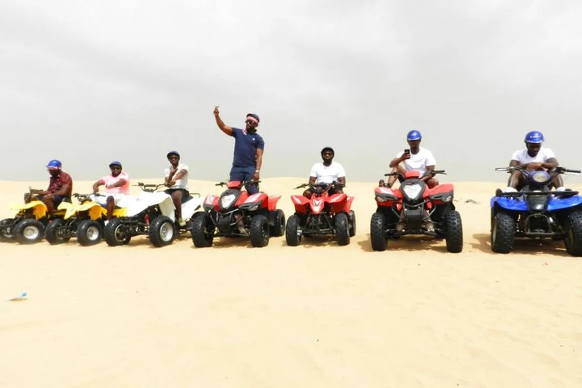 Image 1 of Dubai Desert 4×4 Safari, ATV Quad bike 30 mins, BBQ, shows