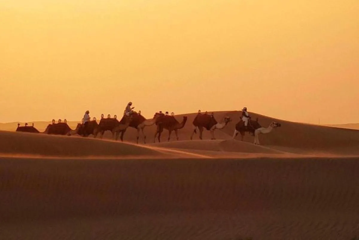 Image 3 of Dubai Desert 4×4 Safari with Camp activities & BBQ Dinner