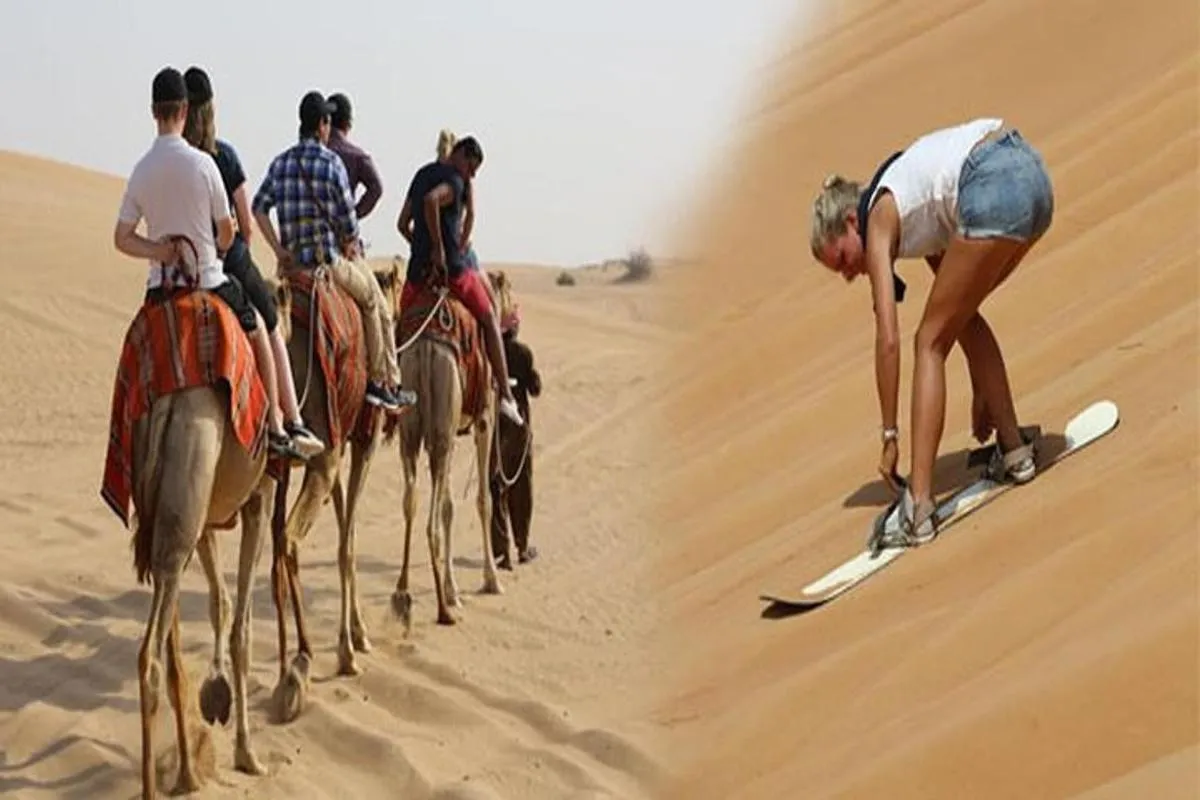 Image 4 of Dubai Desert 4×4 Safari with Camp activities & BBQ Dinner