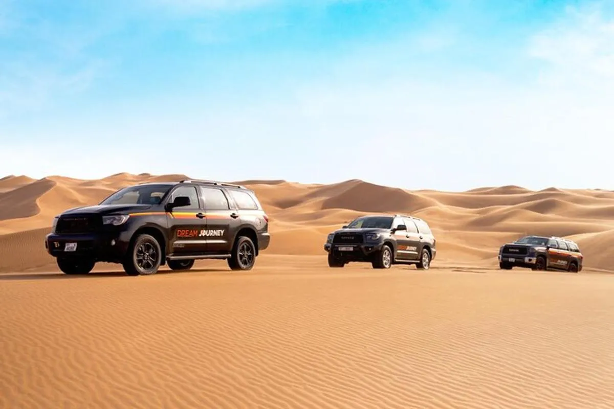 Image 2 of Dubai Desert Journey: Red Dunes Safari with BBQ in Bedouin Camp