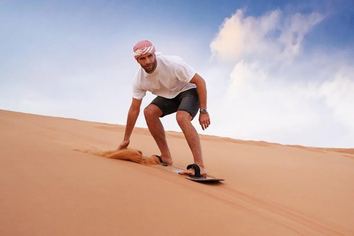 Image 3 of Dubai Desert Journey: Red Dunes Safari with BBQ in Bedouin Camp