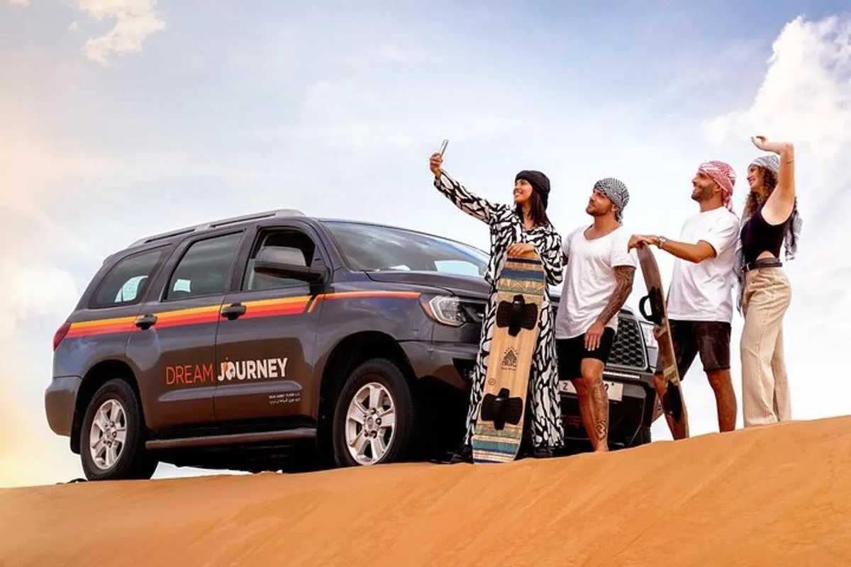 Image 4 of Dubai Desert Journey: Red Dunes Safari with BBQ in Bedouin Camp