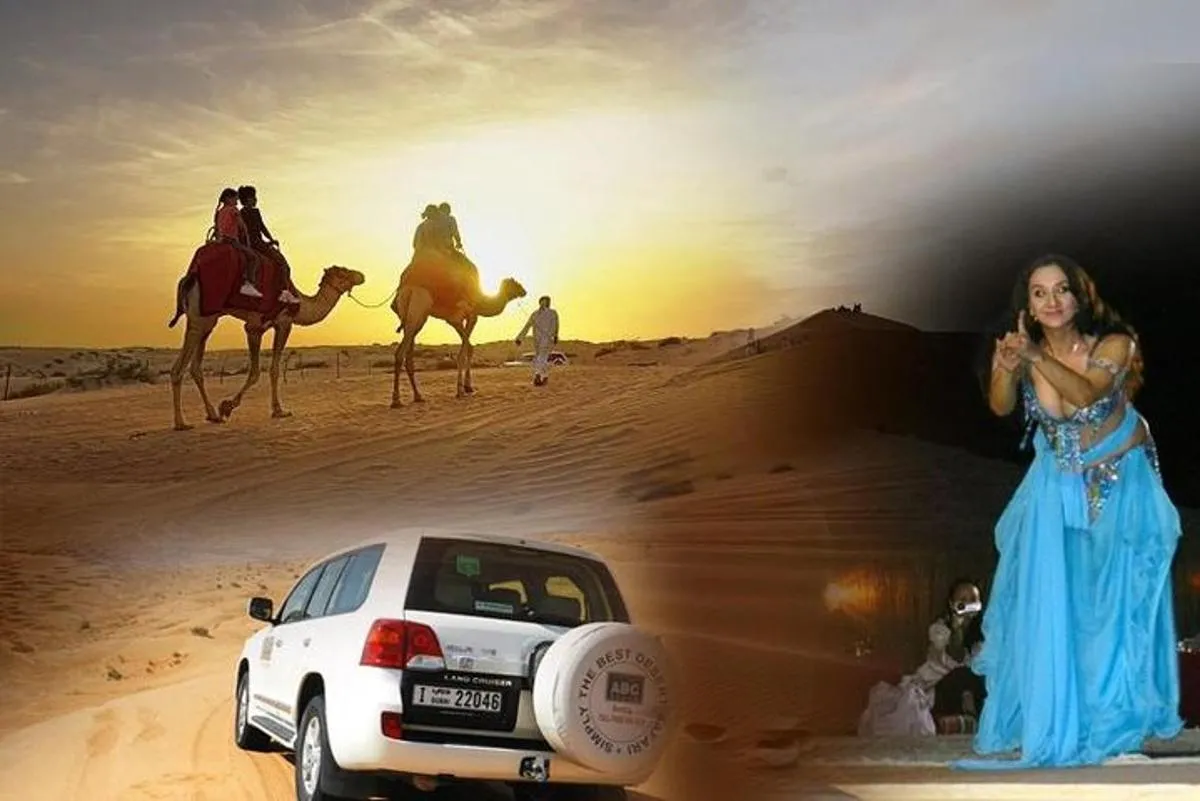 Image 0 of Dubai Desert Safari, ATV open desert, Camel ride, Shows & BBQ