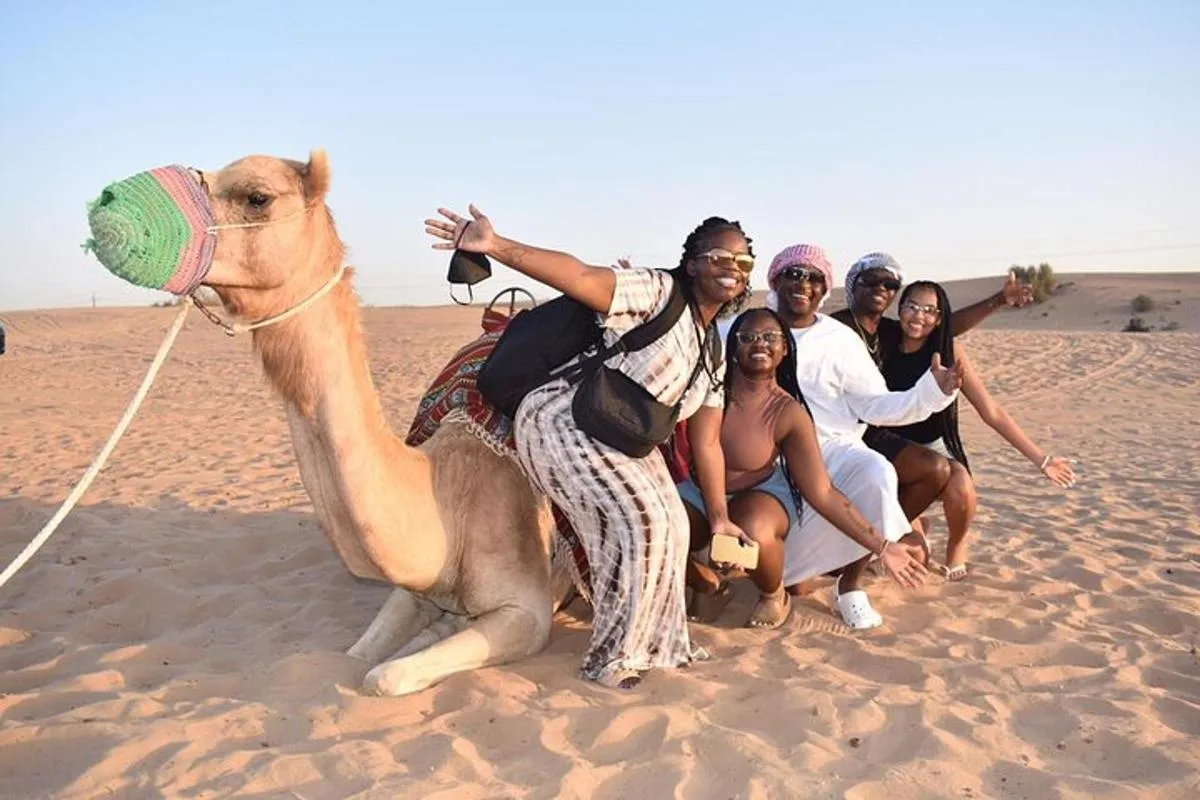 Image 5 of Dubai Desert Safari Dune Bashing, 60min ATV Quad, Camel Ride, BBQ
