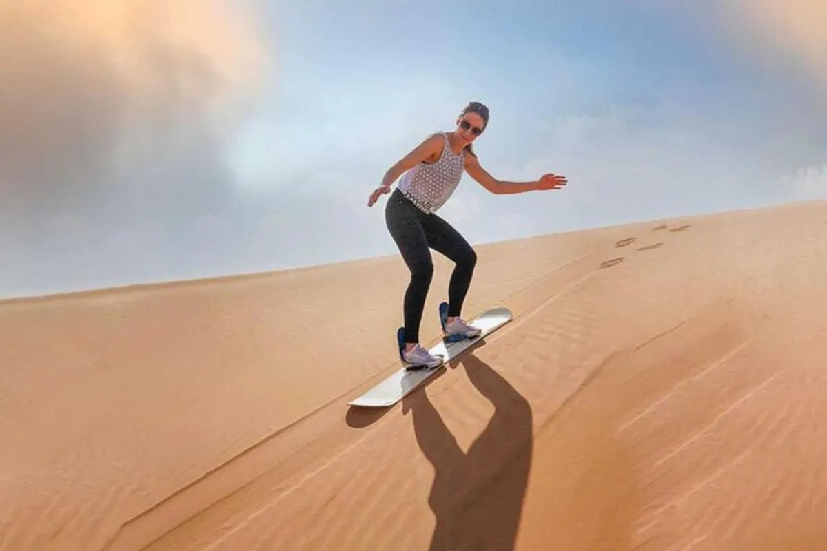 Image 1 of Dubai Desert Safari, Quad Bike, Camel Ride, and Buffet Dinner
