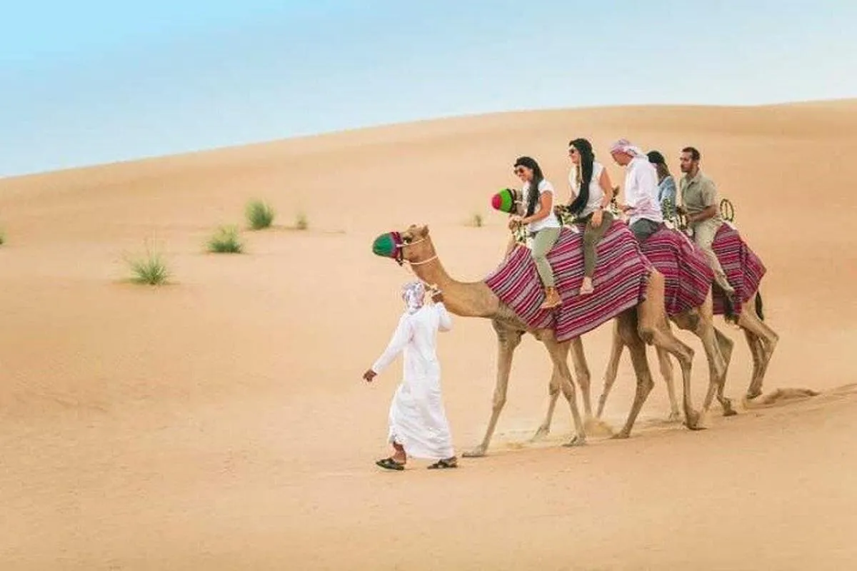 Image 2 of Dubai Desert Safari, Quad Bike, Camel Ride, and Buffet Dinner