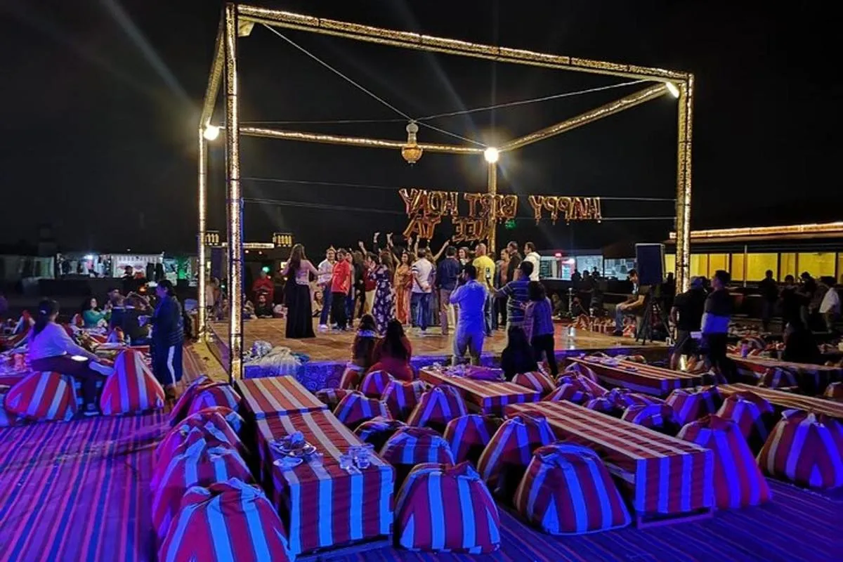 Image 3 of Dubai Desert Safari Tour Hotel Transfer, Camel Ride & BBQ Dinner