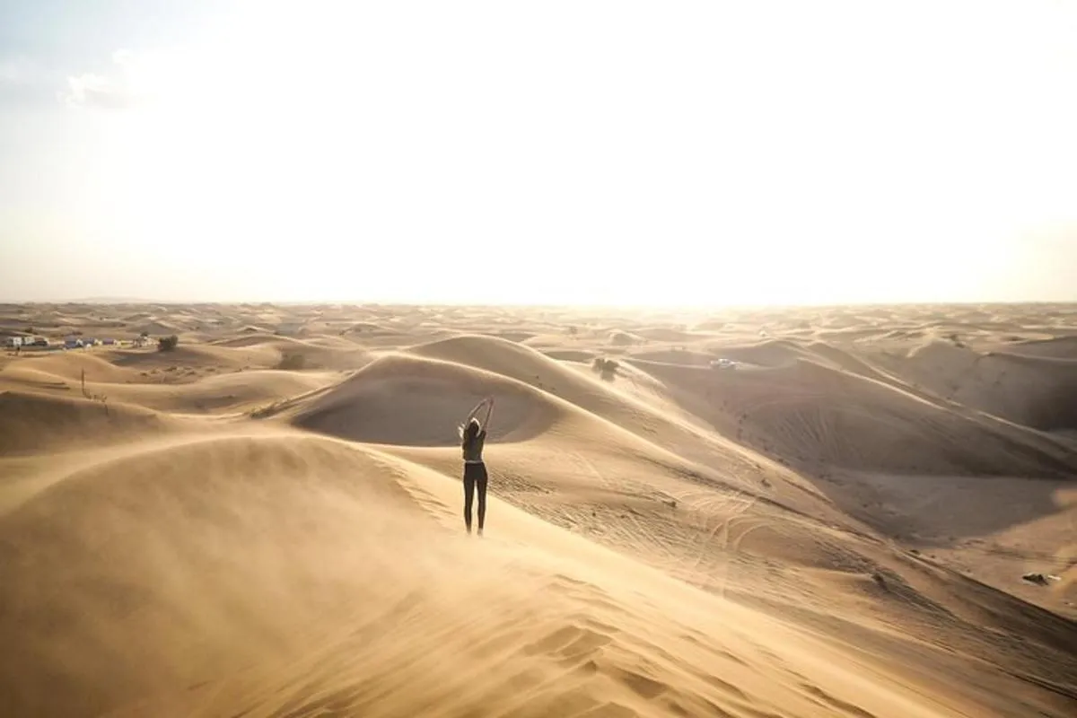 Image 4 of Dubai Desert Safari With Sandboarding & Camel Riding