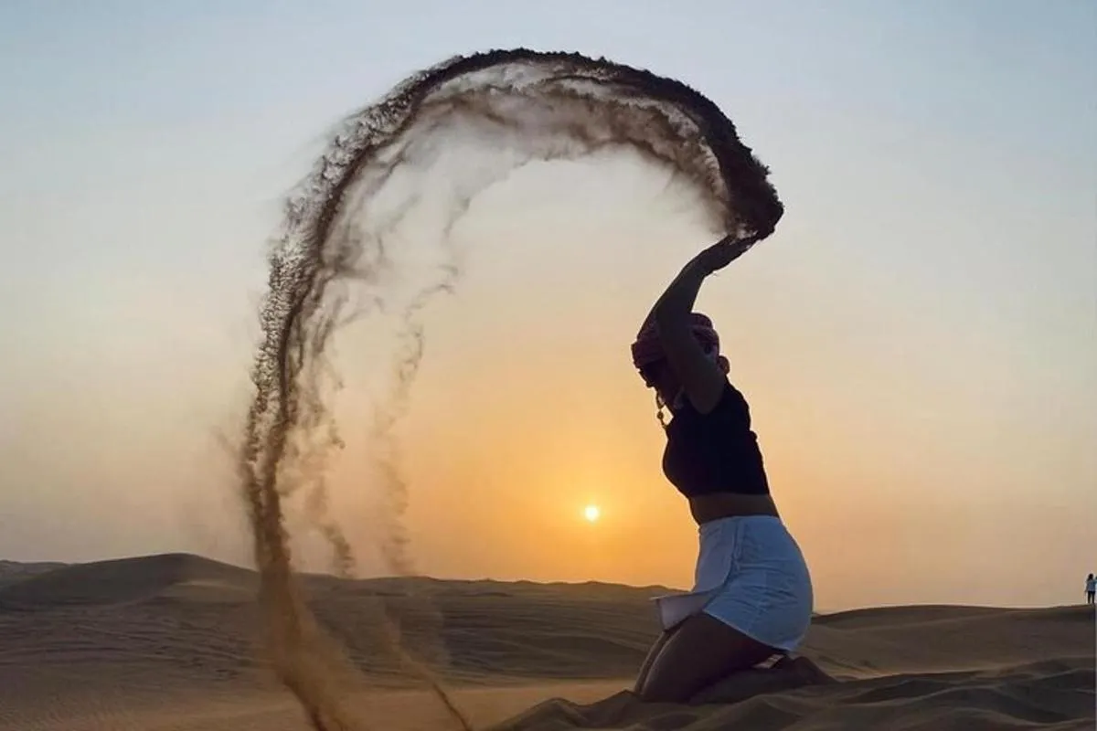 Image 5 of Dubai Desert Safari With Sandboarding & Camel Riding