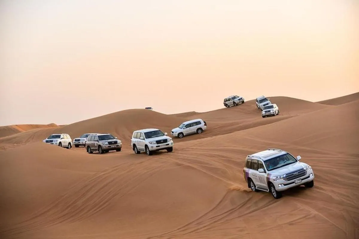 Image 2 of Dubai Desert Safari with BBQ And 4W Land Cruiser Dune Bashing Experience