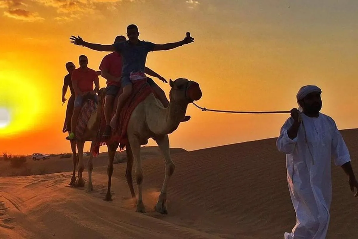 Image 4 of Dubai Desert Safari with BBQ And 4W Land Cruiser Dune Bashing Experience