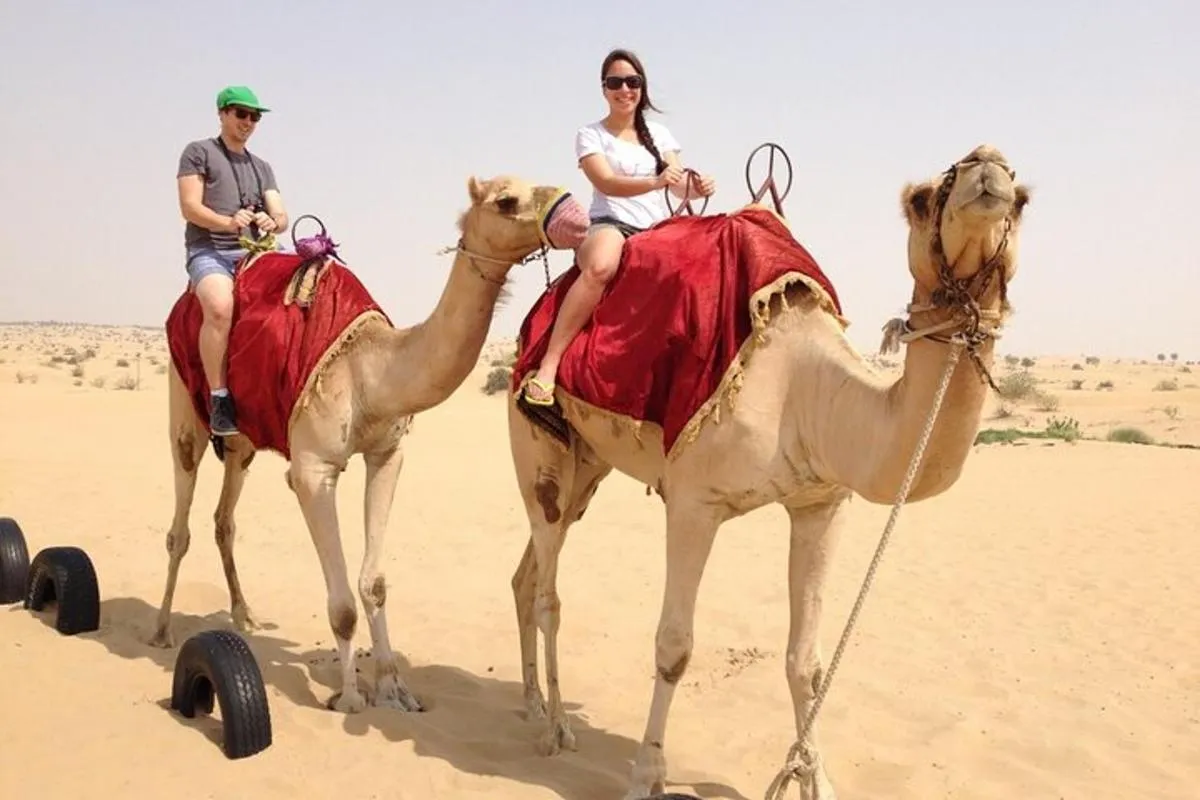 Dubai Desert Safari with Dinner, Camel Ride & Dune Bashing