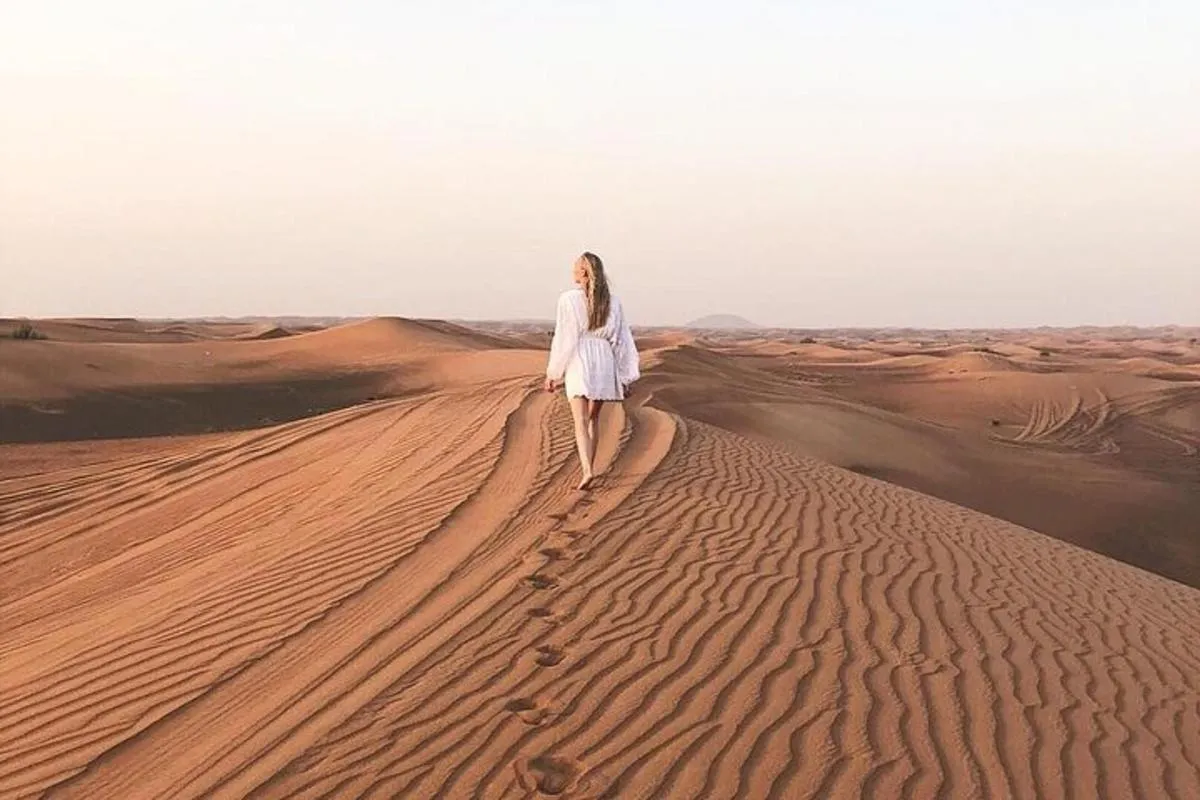 Image 2 of Dubai Desert Safari with Dinner, Camel Ride & Dune Bashing