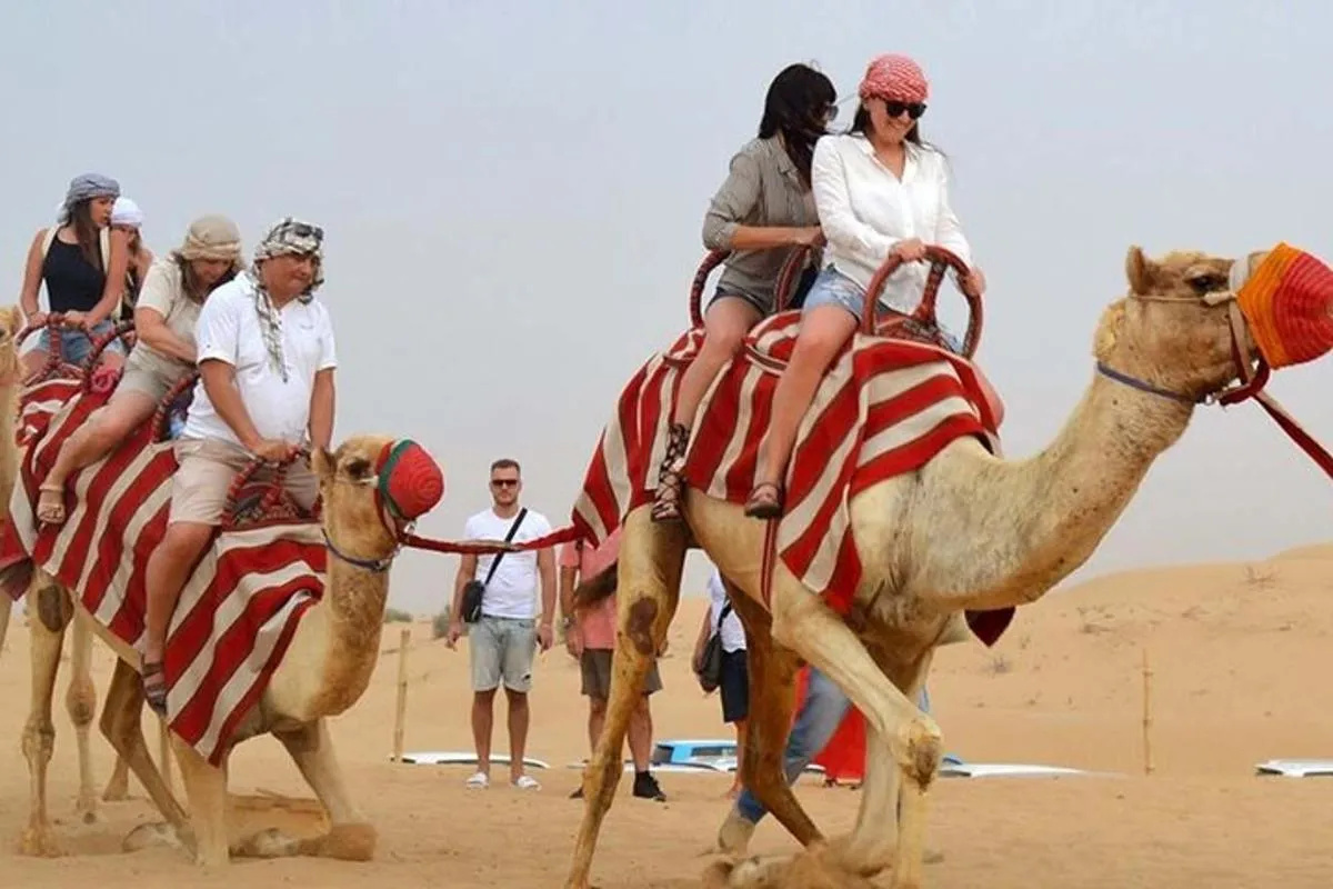 Image 3 of Dubai Desert Safari with Dinner, Camel Ride & Dune Bashing