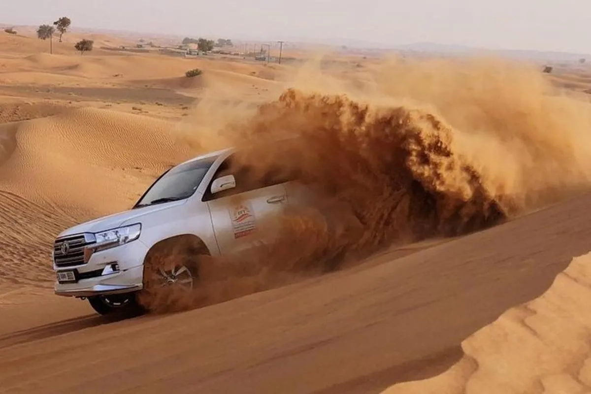 Image 2 of Dubai Desert Safari with Dinner, Sand boarding & Optional ATV
