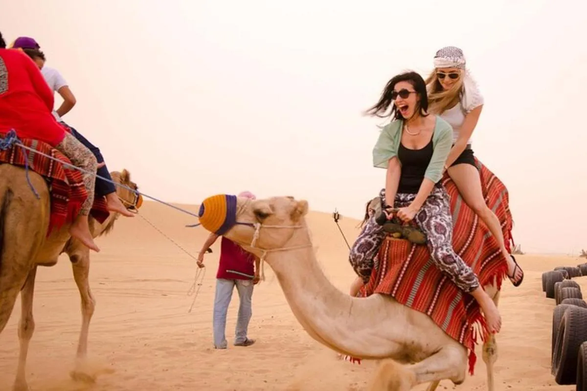 Image 3 of Dubai Desert Safari with Dinner, Sand boarding & Optional ATV