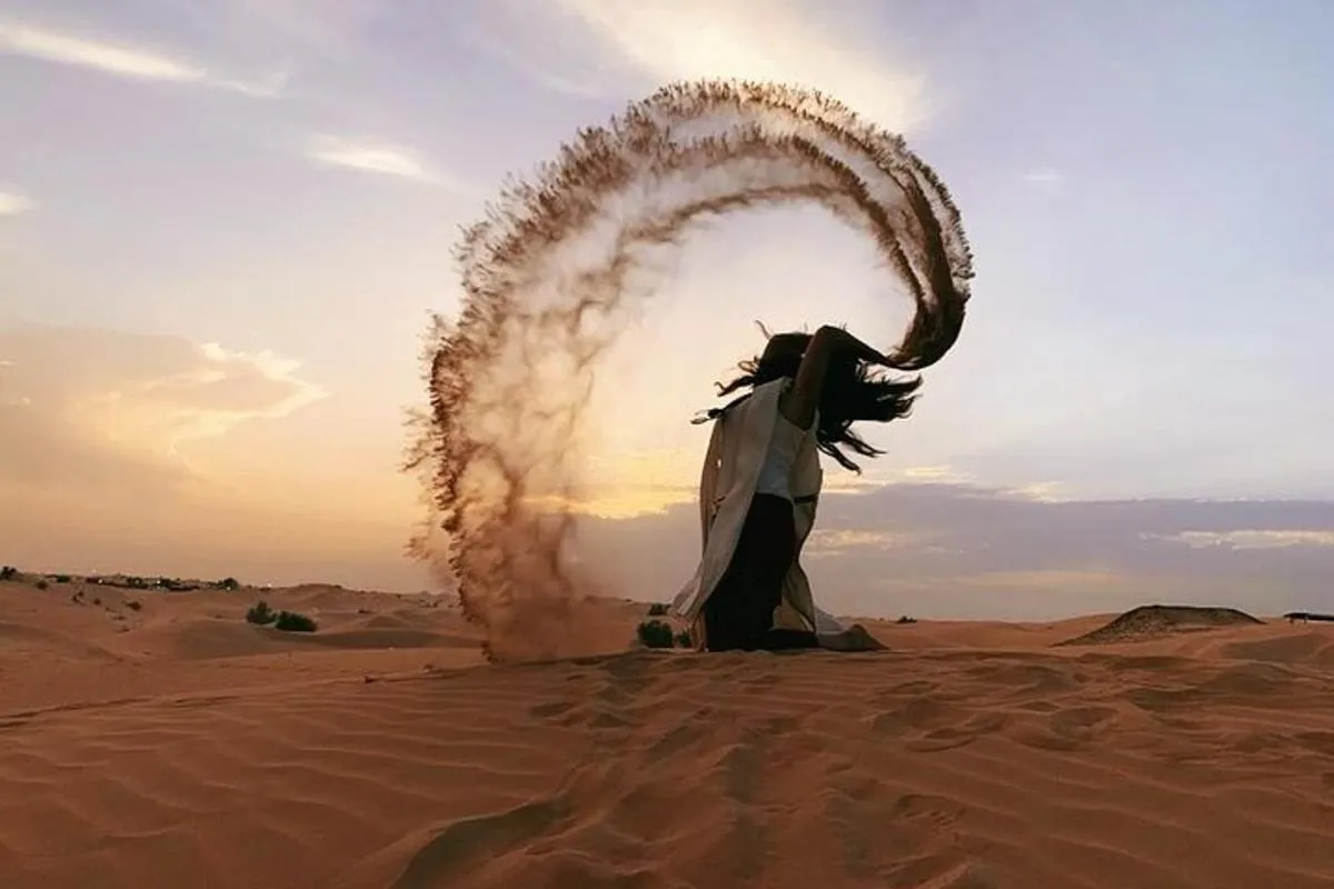 Image 6 of Dubai Desert Safari with Dinner, Sand boarding & Optional ATV