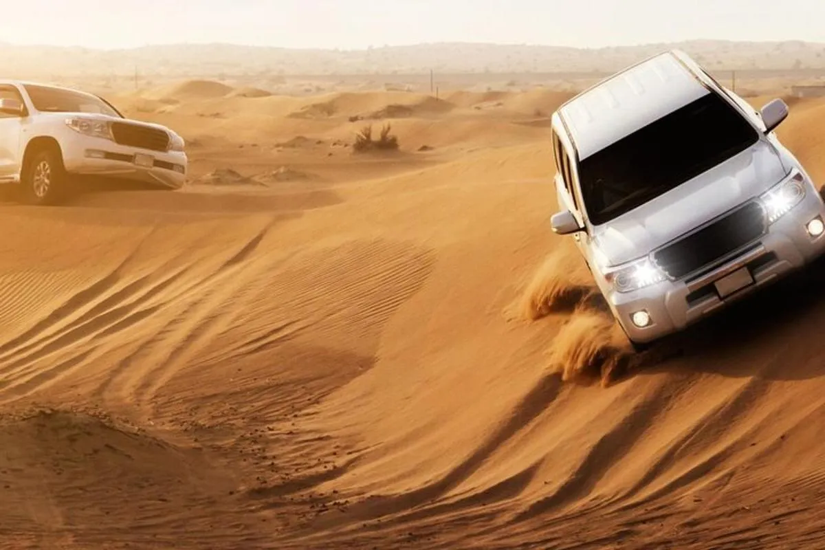 Image 4 of Dubai Desert Safari with Dune Bashing, Camel rides & BBQ Dinner